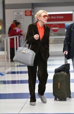 CATE BLANCHETT Arrives at JFK Airport in New York 09/26/2024
