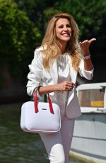 CECILIA CAPRIOTTI Arrives at Hotel Excelsior at 81st Venice Film Festival 09/04/2024