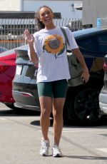 CHANDELR KINNEY Arrives at Dancing With the Stars Rehearsals in Los Angeles 09/27/2024