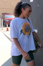 CHANDELR KINNEY Arrives at Dancing With the Stars Rehearsals in Los Angeles 09/27/2024
