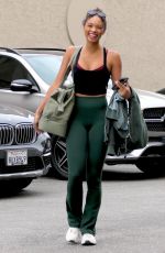 CHANDLER KINNEY Arrives at Dancing With the Stars Rehearsals in Los Angeles 09/19/2024