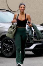 CHANDLER KINNEY Arrives at Dancing With the Stars Rehearsals in Los Angeles 09/19/2024