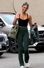 CHANDLER KINNEY Arrives at Dancing With the Stars Rehearsals in Los Angeles 09/19/2024