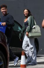 CHANDLER KINNEY Leaves Dance Studio after Rehearsals for Dancing with the Stars in Los Angeles 09/25/2024