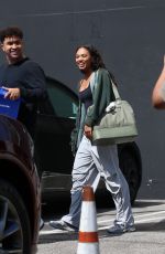 CHANDLER KINNEY Leaves Dance Studio after Rehearsals for Dancing with the Stars in Los Angeles 09/25/2024