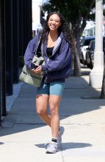 CHANDLER KINNEY Leaves Dancing With The Stars Practice in Los Angeles 09/14/2024