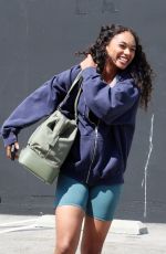 CHANDLER KINNEY Leaves Dancing With The Stars Practice in Los Angeles 09/14/2024