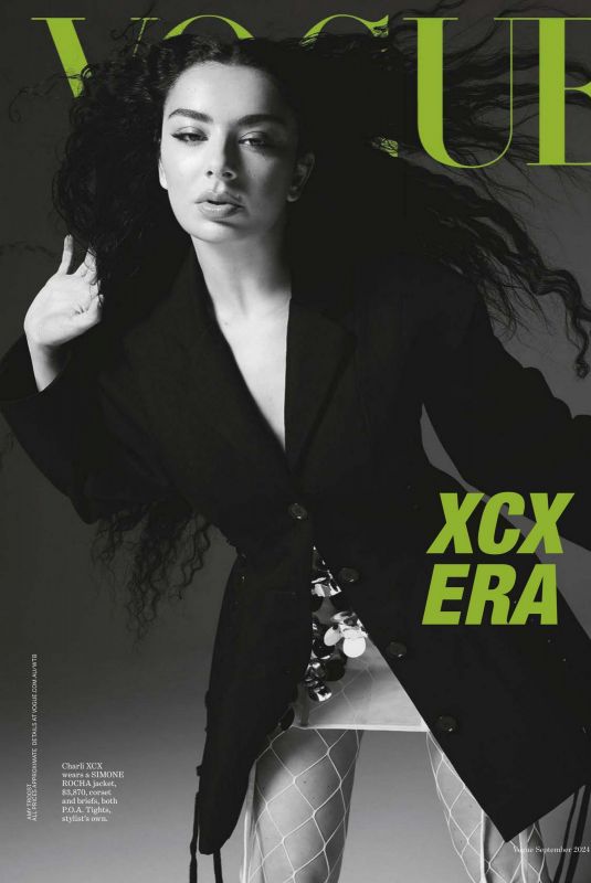 CHARLI XCX in Vogue Australia, September 2024
