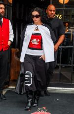 CHARLI XCX Leaves Her Hotel in New York 09/23/2024