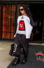 CHARLI XCX Leaves Her Hotel in New York 09/23/2024