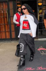 CHARLI XCX Leaves Her Hotel in New York 09/23/2024