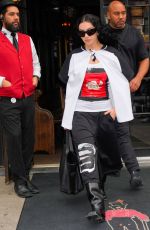 CHARLI XCX Leaves Her Hotel in New York 09/23/2024