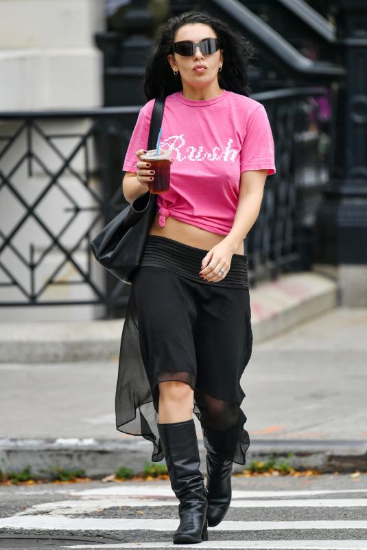 CHARLI XCX Out and About in New York 09/25/2024