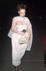 CHARLIE HOWARD Arrives at Burberry Afterparty at London Fashion Week 09/16/2024