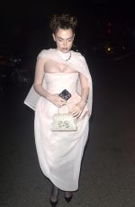 CHARLIE HOWARD Arrives at Burberry Afterparty at London Fashion Week 09/16/2024