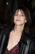 CHARLOTTE GAINSBOURG at Saint Laurent Fashion Show at Paris Fashion Week 09/24/2024