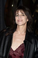 CHARLOTTE GAINSBOURG at Saint Laurent Fashion Show at Paris Fashion Week 09/24/2024