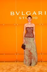CHARLOTTE LAWRENCE at Bulgari Studio Party in New York 09/04/2024