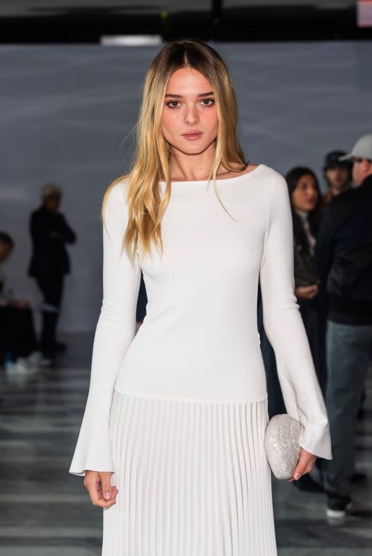 CHARLOTTE LAWRENCE at Johnathan Simkhai Fashion Show in New York 09/07/2024