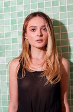 CHARLOTTE LAWRENCE at Tory Burch Spring/summer 2025 Fashion Show at New York Fashion Week 09/09/2024