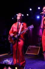 CHARLOTTE LAWRENCE Performs on Stage with Smith & Watt Steakhouse in New York 09/18/2024