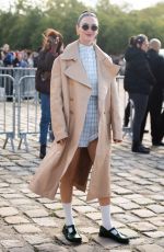 CHARLOTTE LE BON Arrives at Loewe Show at Paris Fashion Week 09/27/2024