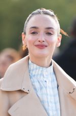 CHARLOTTE LE BON Arrives at Loewe Show at Paris Fashion Week 09/27/2024