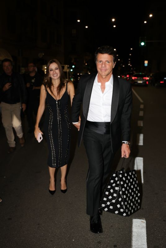 CHIARA IEZZI Leaves Dolce & Gabbana Party in Milan 09/22/2024