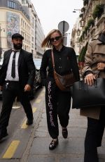 CHLOE MORETZ Out and About in Paris 09/29/2024