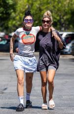 CHLOE STAR Out with Her Girlfriend in Calabasas 09/09/2024