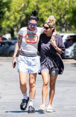 CHLOE STAR Out with Her Girlfriend in Calabasas 09/09/2024