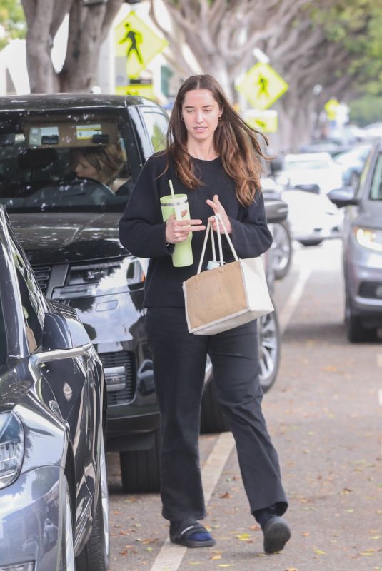 CHRISTINA SCHWARZENEGGER Out and About in Santa Monica 09/19/2024