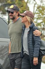 CHRISTINE BAUMGARTNER and Josh Connor Out in Montecito 09/18/2024