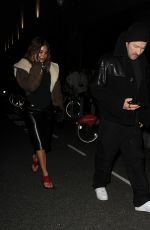 CHRISTINE CENTENERA Arrives at Burberry Afterparty at London Fashion Week 09/16/2024