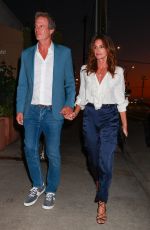 CINDY CRAWFORD and Rande Gerber Out for Dinner at Giorgio Baldi in Santa Monica 09/12/2024