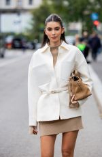 CINDY MELLO Arrives at Fendi Fashion Show in Milan 09/17/2024