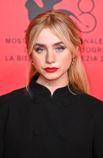 CLARA GALLE at Armani Beauty Dinner Photocall at 81st Venice International Film Festival 08/31/2024