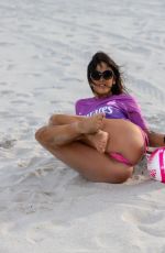 CLAUDIA ROMANI at a Beach in Miami 09/16/2024