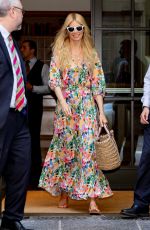 CLAUDIA SCHIFFER Leaves Her Hotel in New York 09/02/2024