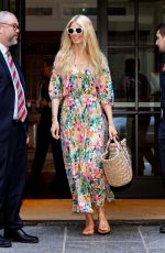 CLAUDIA SCHIFFER Leaves Her Hotel in New York 09/02/2024