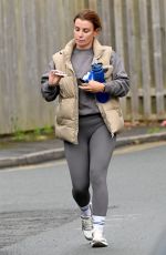 COLEEN ROONEY Leaves a Gym Session in Cheshire 09/12/2024