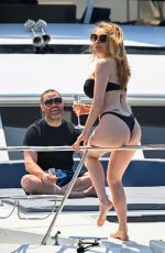 COURTNEY STODDEN Celebrates her 30 Birthday with Jared Safier at Yacht Cruise in Marina del Rey 08/29/2024