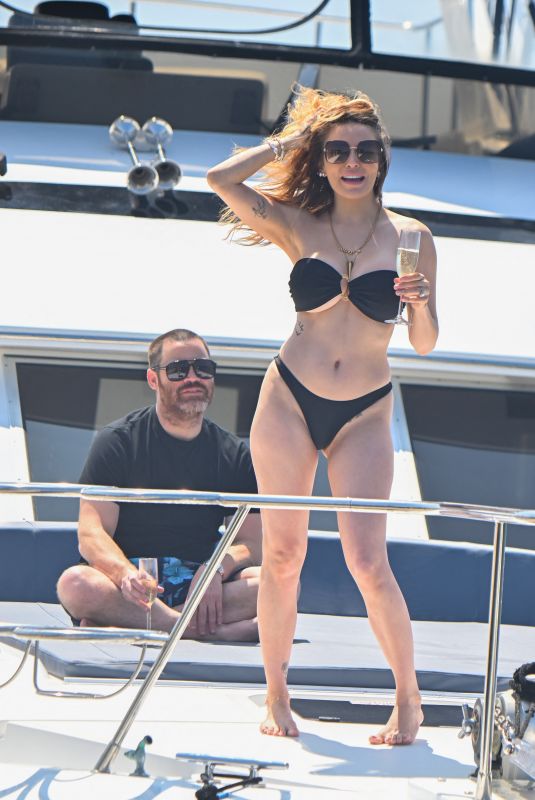 COURTNEY STODDEN Celebrates her 30 Birthday with Jared Safier at Yacht Cruise in Marina del Rey 08/29/2024