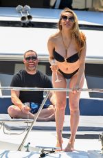 COURTNEY STODDEN Celebrates her 30 Birthday with Jared Safier at Yacht Cruise in Marina del Rey 08/29/2024