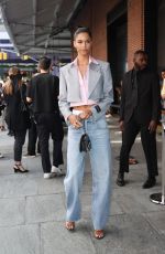 DAIANE SODRE Arrives at Alexander Wang Show at New York Fashion Week 09/08/2024