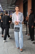 DAIANE SODRE Arrives at Alexander Wang Show at New York Fashion Week 09/08/2024