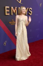 DAKOTA FANNING at 76th Emmy Awards at Peacock Theatre in Los Angeles 09/15/2024