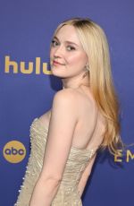 DAKOTA FANNING at 76th Emmy Awards at Peacock Theatre in Los Angeles 09/15/2024