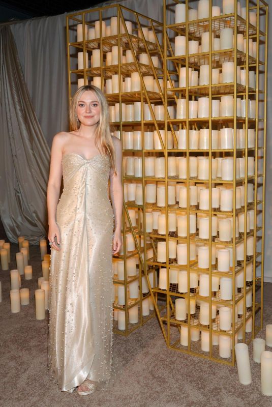 DAKOTA FANNING at Netflix Primetime Emmy Afterparty in Los Angeles 09/15/2024