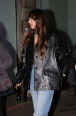 DAKOTA JOHNSON Heading to Gucci Afterparty at Milan Fashion Week 09/20/2024
